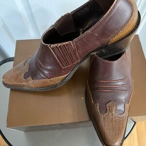 Matisse Brown Western Cowboy Boots